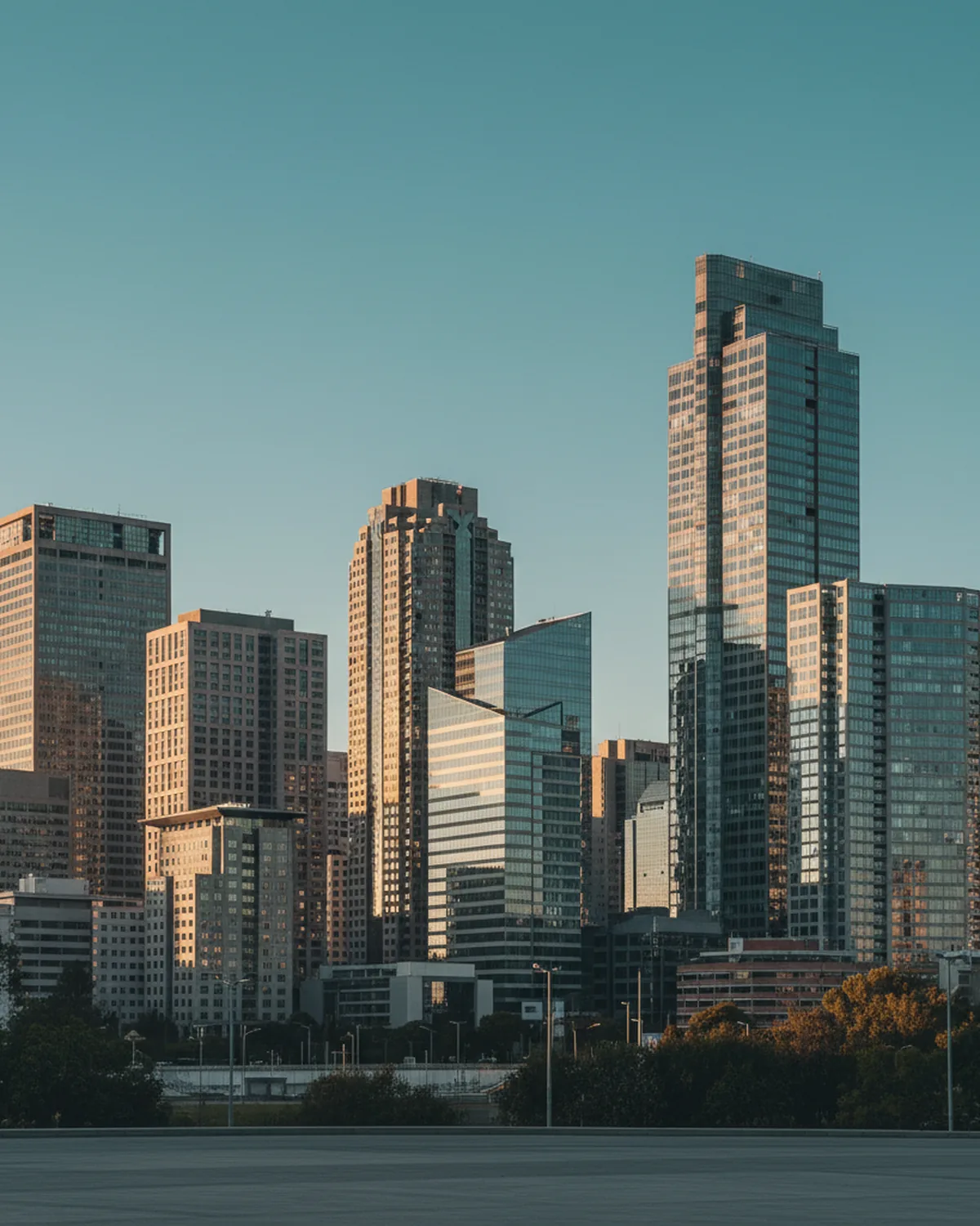 Johannesburg business district skyline — MWCOM business internet and VoIP