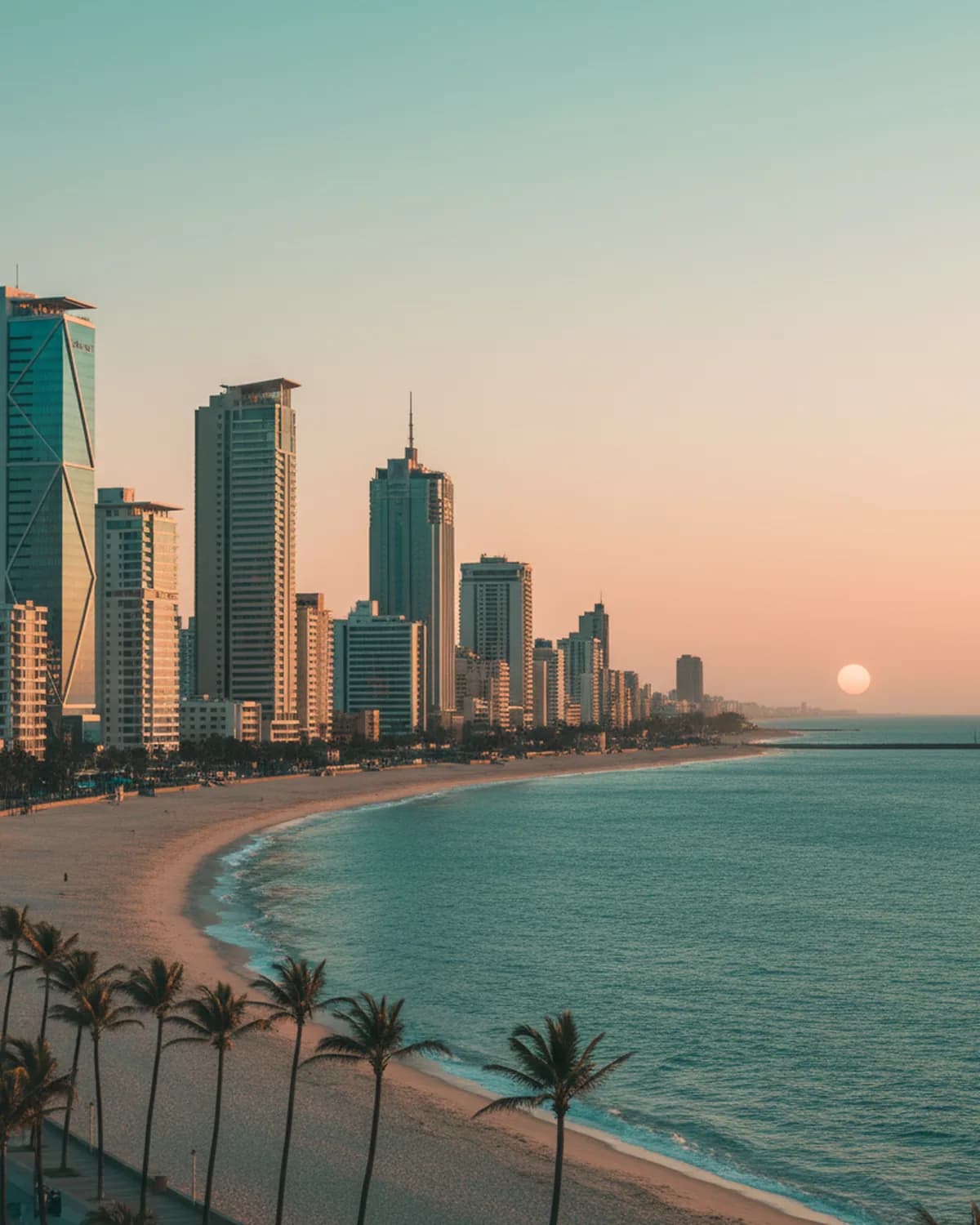 Durban business district skyline — MWCOM business internet and VoIP